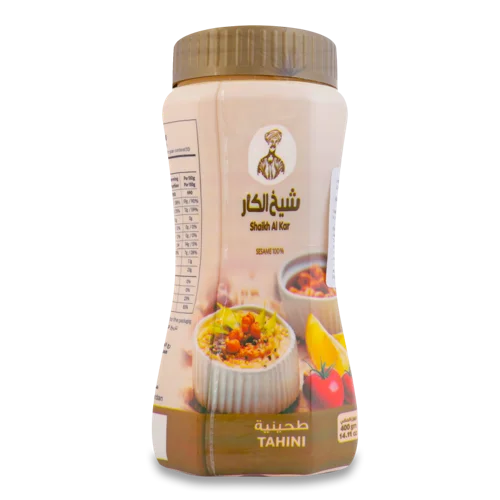 Паста Кунжутна Shaikh Al Kar Bustanji, вищого ґатунку, п/б 400г