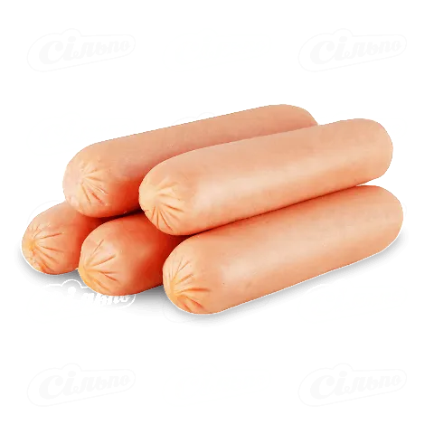 Ковбаски Самобранка Для гриля варені натуральна оболонка 1г, кг