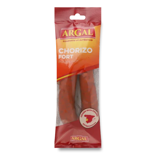Ковбаса Пікантна Chorizo Argal Сиров'ялена м/в, 200г