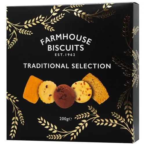 Набір печива Farmhouse Biscuits Black Box 200г