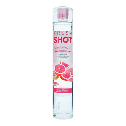 Настоянка 0.5л 28% Grapefruit Fresh Shot пл