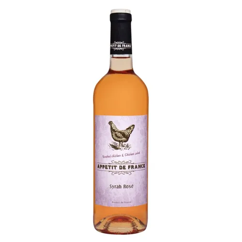 Вино Appetit De France Syrah Rose рожеве сухе 12,5% 0,75л