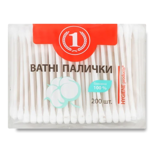 Ватні Палички Косметичні В/ґ, 200шт