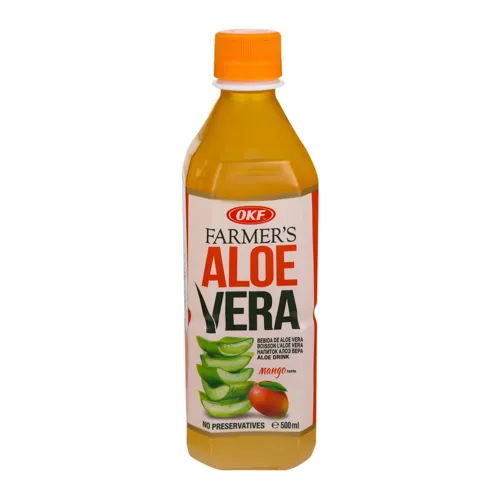 Напій безалкогольний Mango Aloe Vera Farmer's OKF 500мл