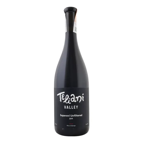 Вино червоне сухе Saperavi Unfiltered Teliani Valley 0.75л 13%