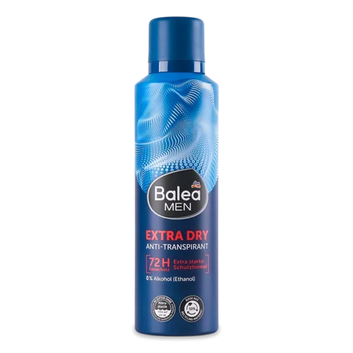 Дезодорант-спрей Balea Men Extra Dry, в/с, 150 мл