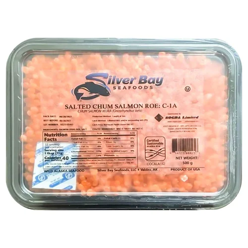 Ікра кети Silver Bay Seafoods швидкозаморожена 500г