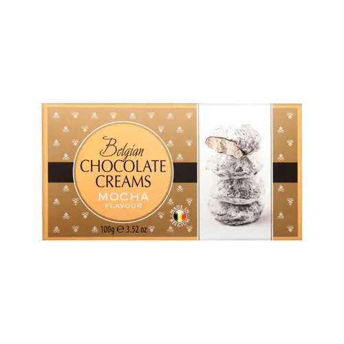 Цукерки шоколадні «Сніжки» зі смаком кави 100г х 16 шт.