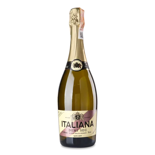 Вино Ігристе Біле Напівсухе Prestige Italiana, 0.75л, 11.5% в/ґ