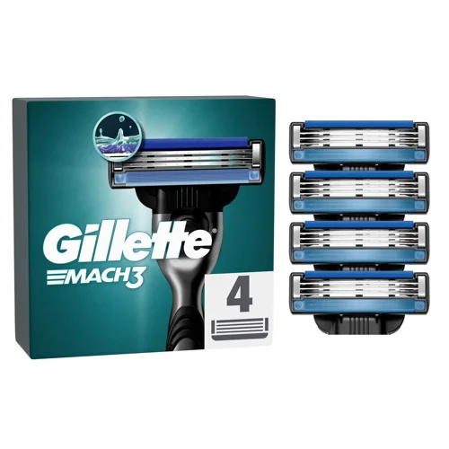 Картриджи для гоління Gillette Mach 3 змінні 4шт