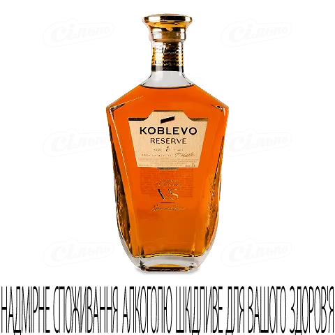 Коньяк «Коблево» «Резерв» ординарний 3 зірки, 0,5л
