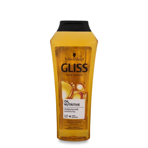Шампунь Живильний Oil Nutritive Gliss, 250 мл