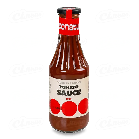 Соус Geo Natura томатний гострий, 540г