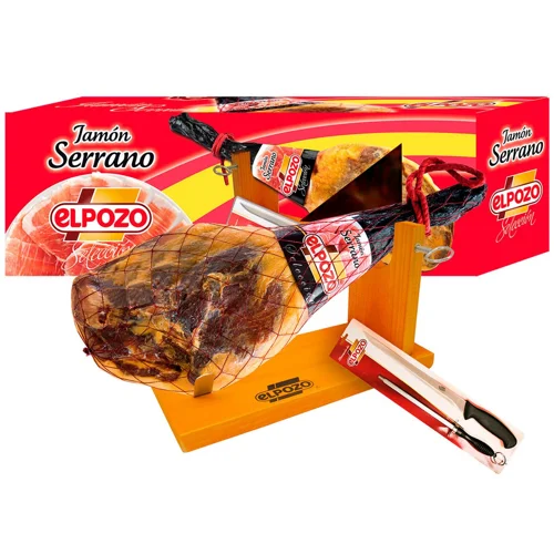 Хамон Серрано Elpozo + ніж та точилка набір подарунковий