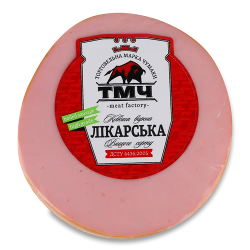 Ковбаса Варена Лікарська ТМЧ, кг