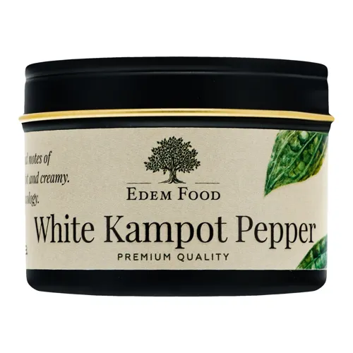 Перець білий Kampot Edem Food з залізної банки 55г