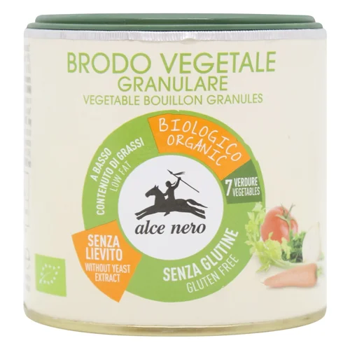 Бульйон Alce Nero овочевий органічний в гранулах 120г