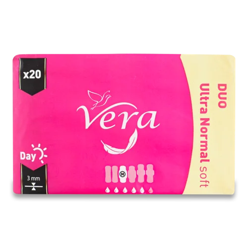 Гігієнічні Прокладки Duo Ultra Normal Soft Vera, 20шт