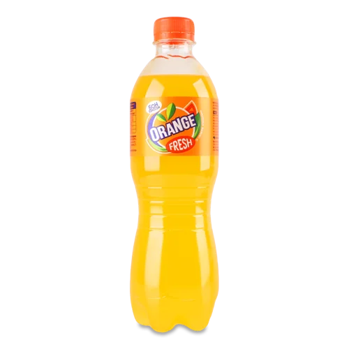 Безалкогольний Напій Сильногазований Orange Fresh, п/пл 0.5л