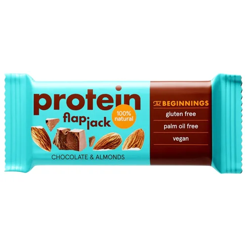 Батончик протеїновий The Beginnings FlapJack з мигдалем 60г