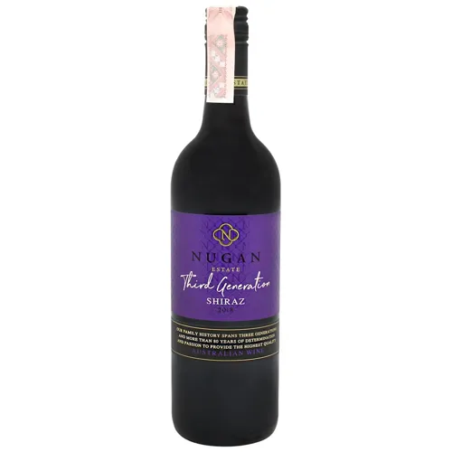 Вино Nugan Estate Shiraz Third Generation червоне сухе 13,5% 0,75л