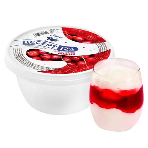 Десерт Зорька Вишня 400г