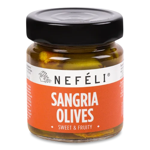 Оливки Nefeli Вищого Ґатунку Сангрія, 300г