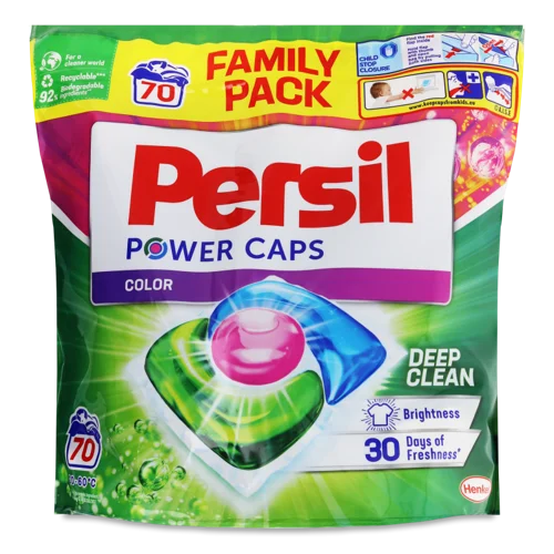 Засіб Миючий Для Прання Кольорових Речей у Капсулах Persil Color Power Caps 70х15г