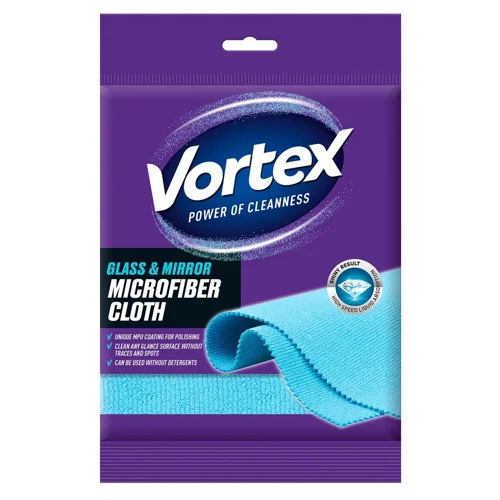 Серветка для скла та дзеркал Vortex з мікрофібри