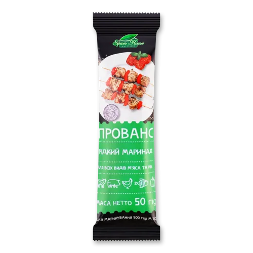 Маринад Рідкий Для Всіх Видів М'яса Та Риби, Прованс, Дім Спецій, м/у 50г
