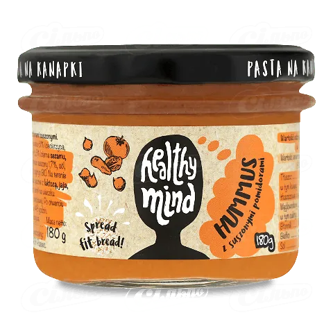 Хумус Healthy Mind з в'яленими томатами, 180г