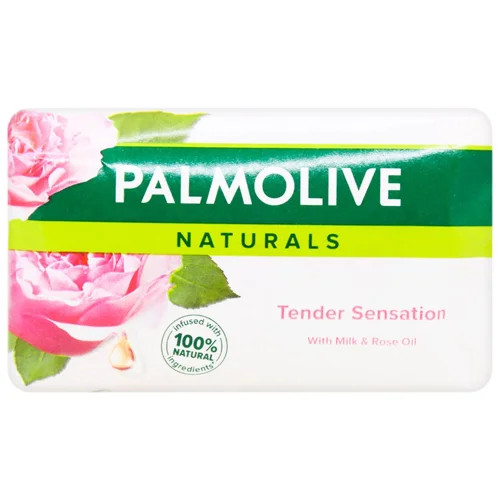 Мило тверде Palmolive Naturals Tender Sensation Milk & Rose Oil 150г