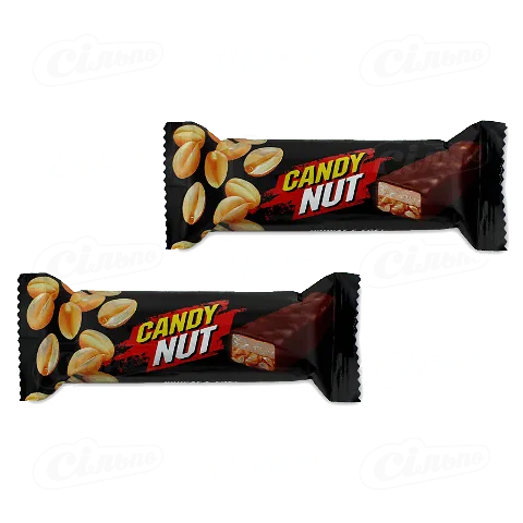 Цукерки Roshen Candy Nut нуга та м'яка карамель з арахісом, кг