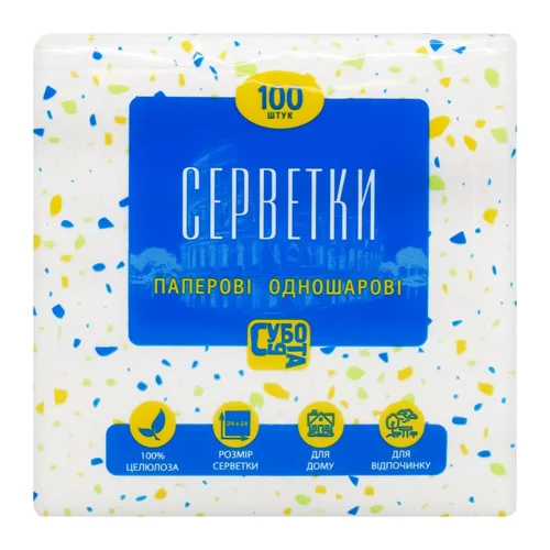Серветки Субота 100шт