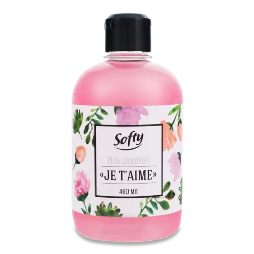 Гель для Душу Je t’aime Softy, 460 мл, з/б