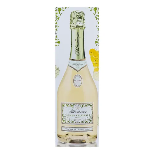 Вино ігристе Schlumberger Gruner Veltliner Brut біле