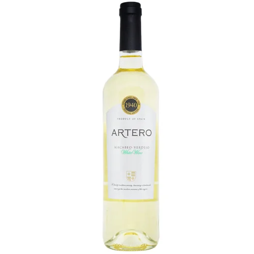 Вино Artero Macabeo Verdejo біле сухе 12,5% 0,75л