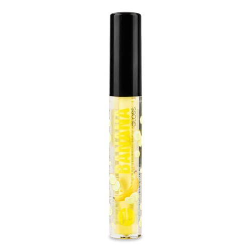 Блиск для губ Banana Gloss JL, 4 мл, з натуральною оболонкою