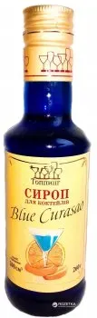 Сироп до коктейлів Топпинг Blue Curasao 260г