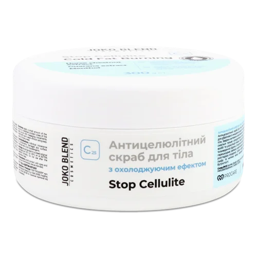 Скраб Для Тіла Антицелюлітний З Охолоджуючим Ефектом Stop Cellulite Joko Blend, 300г