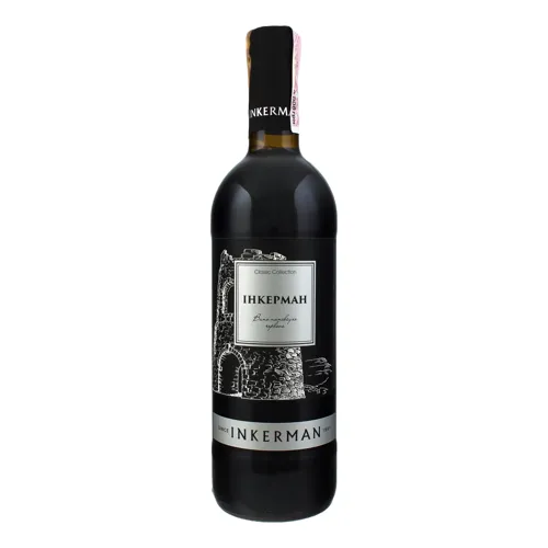 Вино 0.75л 9-14% червоне напівсухе Classic Collection Inkerman пл