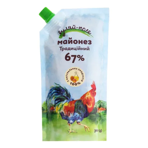 Майонез 67% Традиційний Гуляй-поле д/п 300г