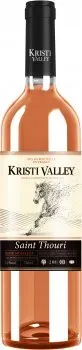 Вино Kristi Valley SAINT THOURI рожеве полусолодке 0.75л 11%