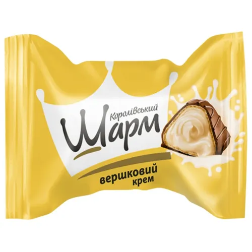 Цукерки АВК Королівський шарм з вершковою начинкою вагові