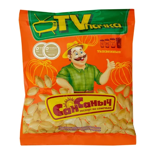 Насіння гарбуза смажене солоне СанСанич м/у 140г