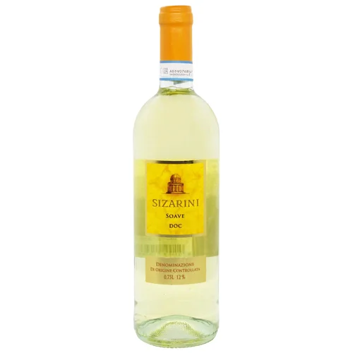 Вино Sizarini Soave DOC біле сухе 12% 0,75л