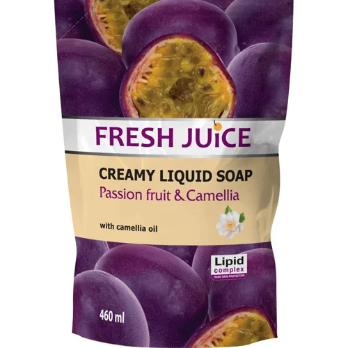 Крем-мило рідке Fresh Juice Маракуйя і камелия 460мл