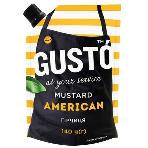 Гірчиця Gusto American 140г