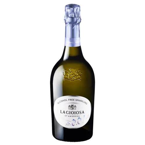 Напій винний газований La Gioiosa безалкогольний білий 0,75л