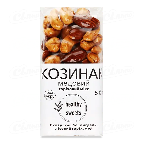 Козинак Healthy Sweets гоіховий мікс медовий, 50г